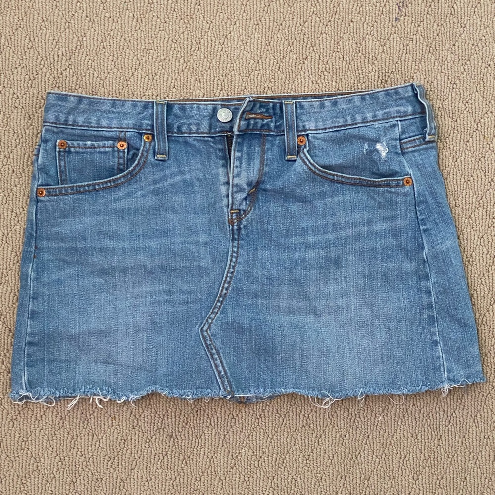 Levi’s Blue Jean Skirt